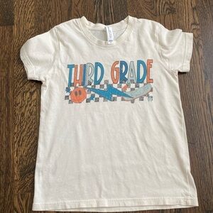 Third Grade Shirt Size 6-8 youth small